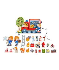 Jeu De Laçage Pompiers En Intervention - N/A