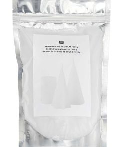 Cire pour bougie granulés 600 g - Blanc