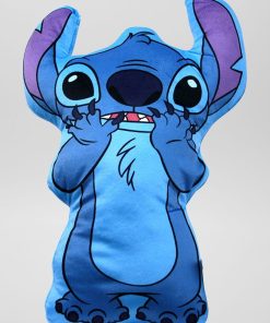Coussin 'Stitch' - Bleu