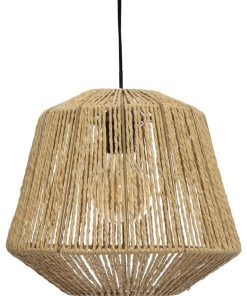 Suspension corde Etnik Jily naturel D29 - Beige