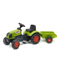 Tracteur à pédales Claas 410 Arion avec remorque - N/A