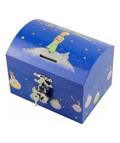Tirelire à musique Le Petit Prince - Bleu