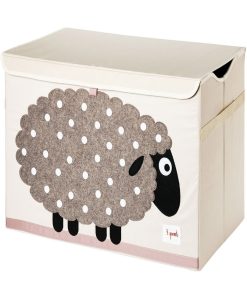 Coffre à jouets caisse de rangement Mouton - Gris