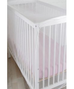 Moustiquaire pour lit bébé 60 x 120 cm - Blanc