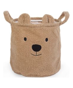 Panier de rangement Teddy beige (30 x 30 cm) - Beige