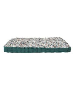 Matelas de sol 120x60 cm Patio vert coton - Vert