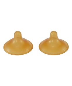Bouts de sein en caoutchouc naturel - lot de 2 - Multicolore