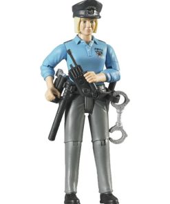 Policière blonde avec accessoires - N/A