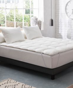 DODO - Surmatelas Highperformance luxueux Anti-Acariens - Blanc