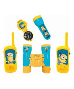 Kit D’aventurier Avec Talkie-walkies Portée 120m Les Minions - N/A