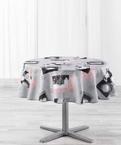 Nappe Collection Noel Cotina hiver - Gris