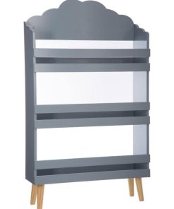 Bibliothéque enfant douceur gris - Gris