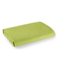 Drap plat 100% Coton / 57 fils/cm² - Vert anis