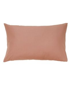 Taie d'oreiller bébé - 100% coton Bio - 'P'tit Basile' - Vieux rose