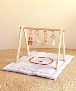 Set d'activités Babou & Kendi pour arche d'éveil - Beige