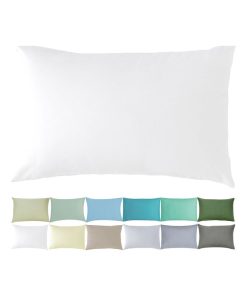 Taie d'oreiller bébé - 100% coton Bio - 'P'tit Basile' - Blanc