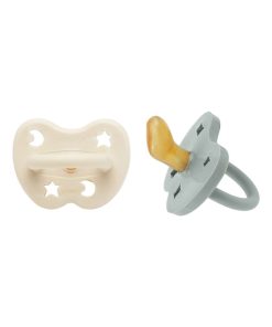 Lot de 2 tétines physiologiques Milky white et Gorgeous grey 3-36 mois - Multicolore