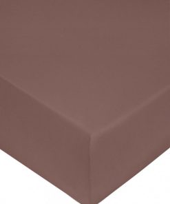Blanc Avenue Drap Housse Satin De Coton - Rose