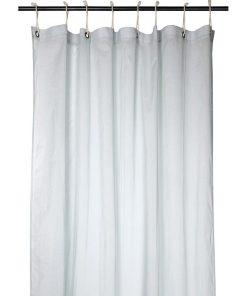 Voilage 140x260 cm Olonne lagon coton - Bleu