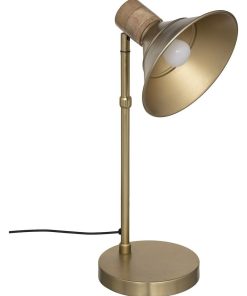 Lampe droite Bota doré H45 - Doré/or