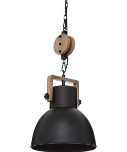 Suspension métal Silas noir D23 - Noir