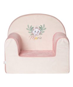 Fauteuil droit déhoussable Marie Sweet - Rose