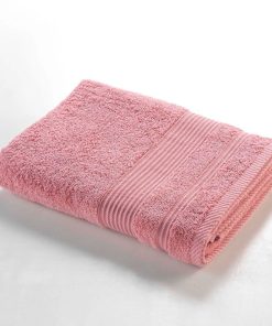 Serviette ou drap de douche Tendresse - Rose