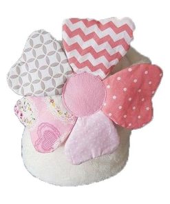 Doudou Doudou et compagnie Moulin Blanc Rose Couverture - Plaid - Blanc
