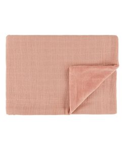 Couverture 75x100cm BLISS rose - Rose