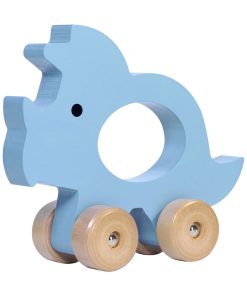 Animal à pousser Triceratops - Vert jade