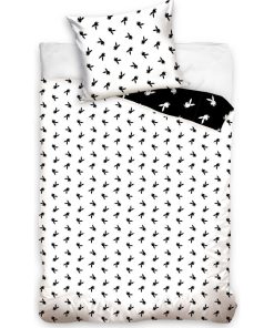 Parure de lit coton Playboy - Blanc