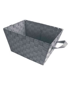 Guy Levasseur - Grand panier tressé - Gris