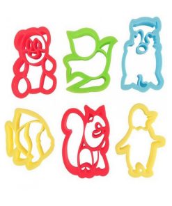 6 Grands Emporte-pieces Animaux - N/A