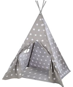 ROBA Tente de Jeu "Little Stars" + Sac de Transport - pour Chambre d'Enfant et Extérieur - N/A