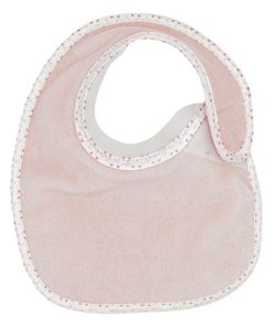 Bavoir à velcro Bib'up rose - Rose