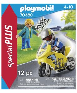 70380 'playmobil' Enfants Et Moto 'playmobil' - N/A