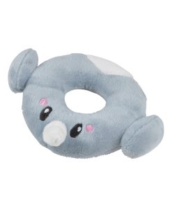 Peluche doudou hochet Narval la licorne - Bleu