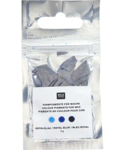 Colorant pour bougie bleu 5 g - Bleu