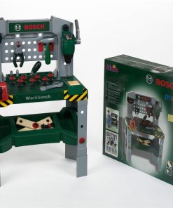 Jeu d'imitation - Etabli Sonore avec Perceuse à Colonne et Accessoires - Bosch hauteur adjustable - N/A