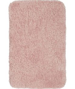 Tapis de bain tufté uni 'ESSENTIAL' 'TODAY' - Rose