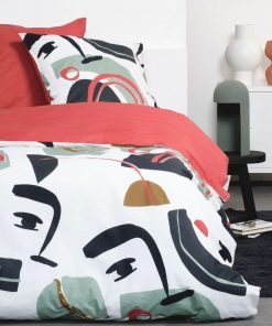Parure de lit SUNSHINE EMA - Blanc