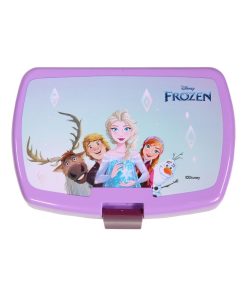 BAGTROTTER Boite Déjeuner et gourde en plastique 380ml La Reine des Neiges Frozen Violette - N/A