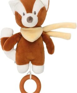Mini peluche Boris panda roux Boris & Jungo (21 cm) - Orange