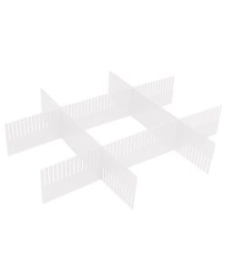 Set organisateur de tiroirs en plastique - transparent