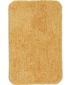 Tapis de bain tufté uni 'ESSENTIAL' 'TODAY' - Jaune