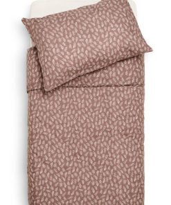 Housse de couette + taie d'oreiller Meadow Chestnut (100 x 140 cm) - Rose