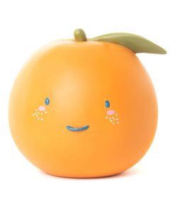 Tirelire orange Martin (12 x 13 cm) - Orange