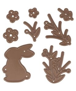 Matrice de découpe lapin et végétaux - N/A
