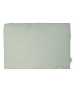 Taie d'oreiller en gaze de coton, Jeanne - Vert d'eau