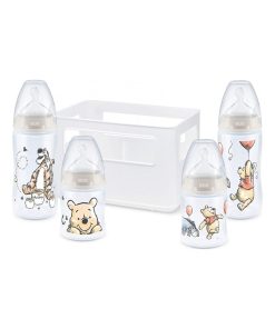 Set casier 4 biberons FC+ Winnie Nuk - Multicolore